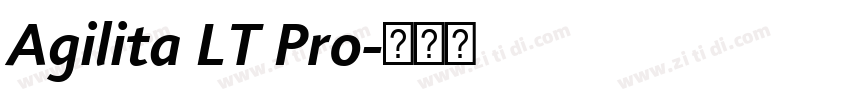 Agilita LT Pro字体转换